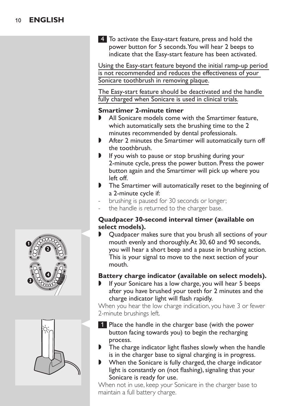 Philips Essence e5000 User Manual | Page 10 / 20