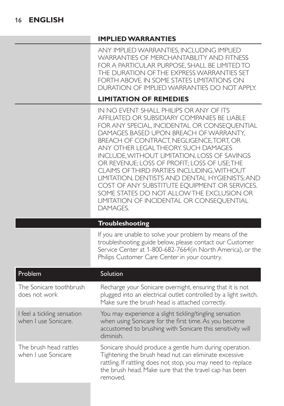 Philips Essence e5000 User Manual | Page 16 / 20