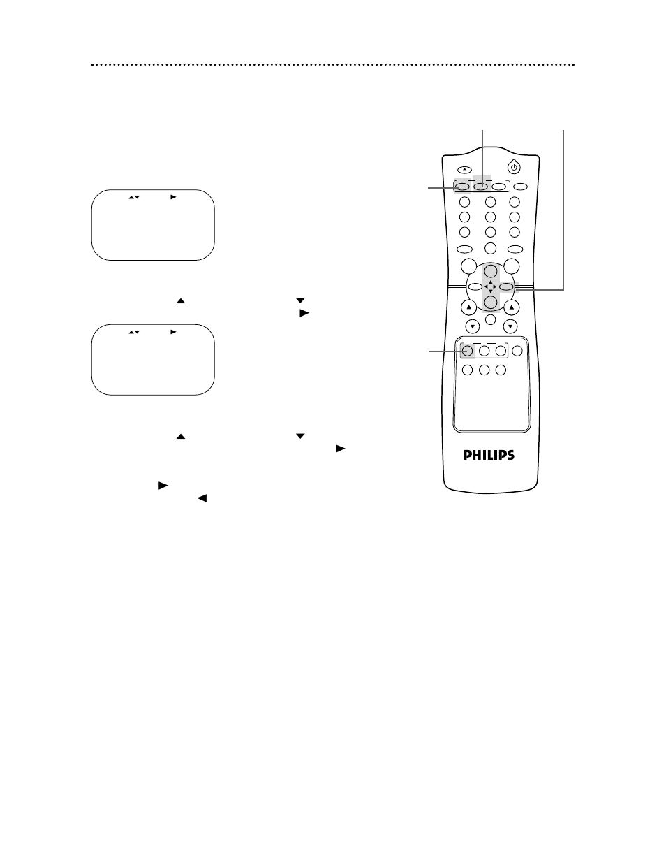 14 automatic channel setup (cont’d) | Philips VR624CAT User Manual | Page 14 / 54