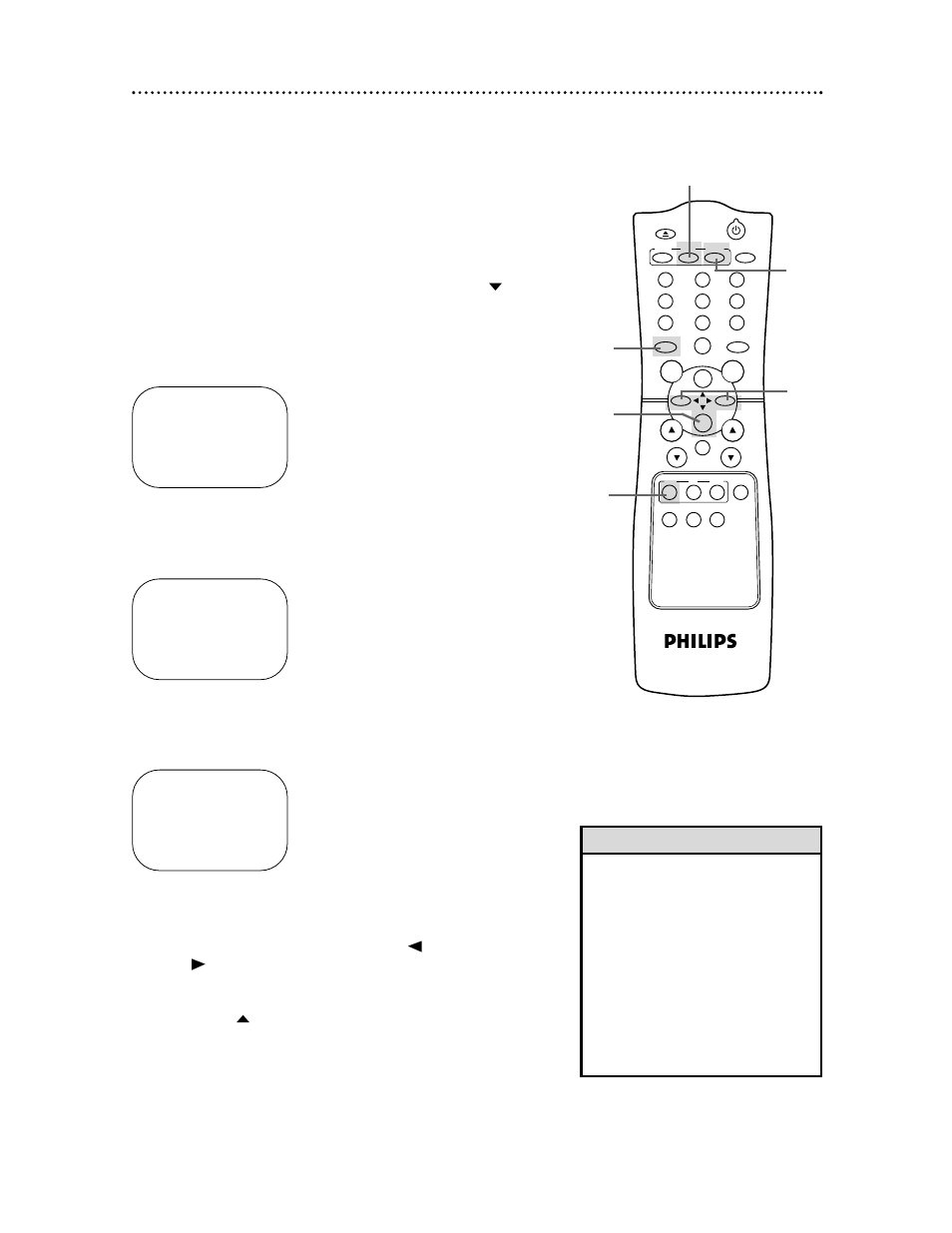 Philips VR624CAT User Manual | Page 39 / 54