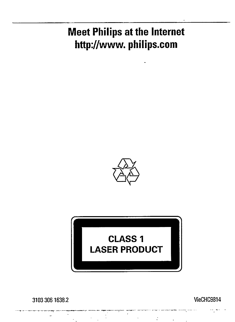 Philips AZ 7481 User Manual | Page 22 / 22