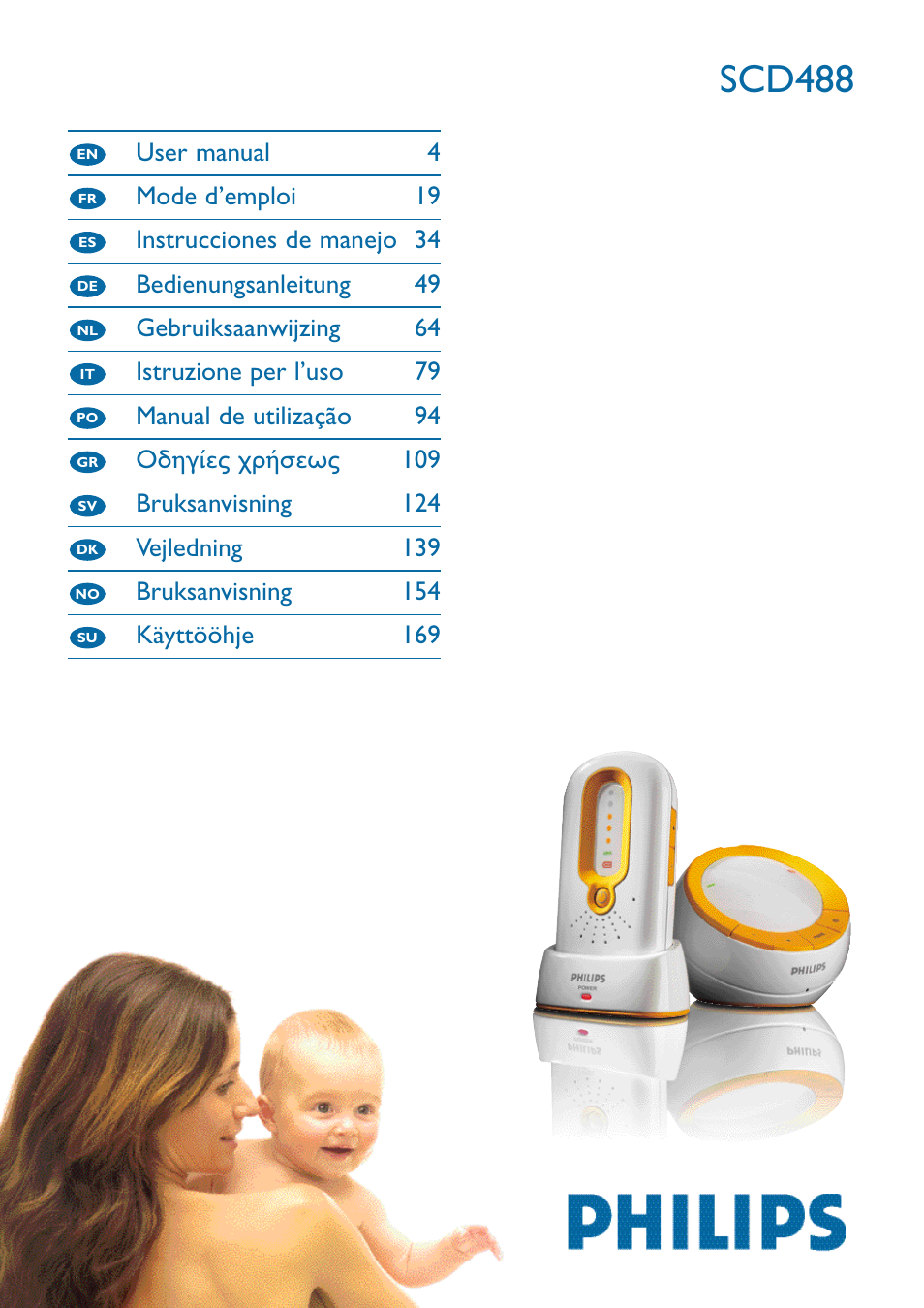 Philips SCD488 User Manual | 184 pages