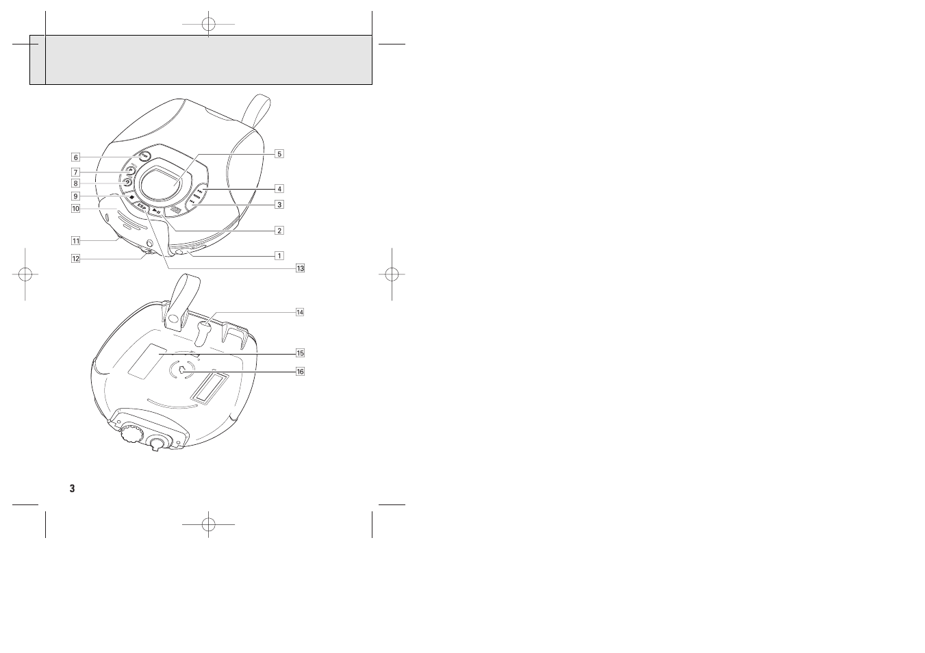 Line out | Philips ACT 7585 User Manual | Page 3 / 65