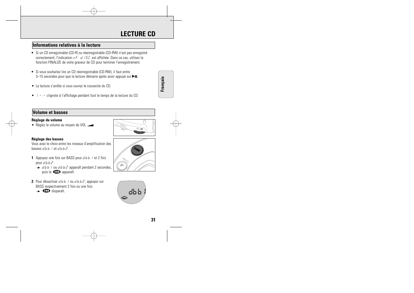 Lecture cd | Philips ACT 7585 User Manual | Page 31 / 65