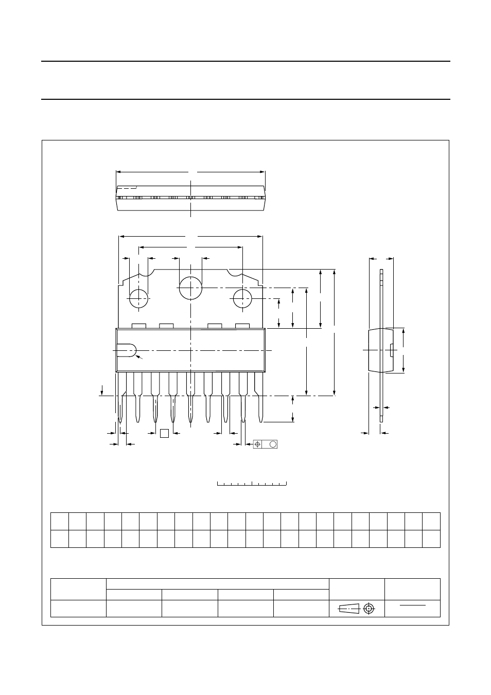 Package outline, Sot110-1 | Philips TDA4860 User Manual | Page 10 / 12