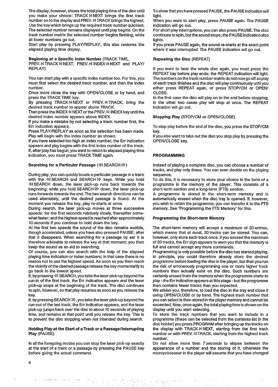 Philips CD 473 User Manual | Page 6 / 13