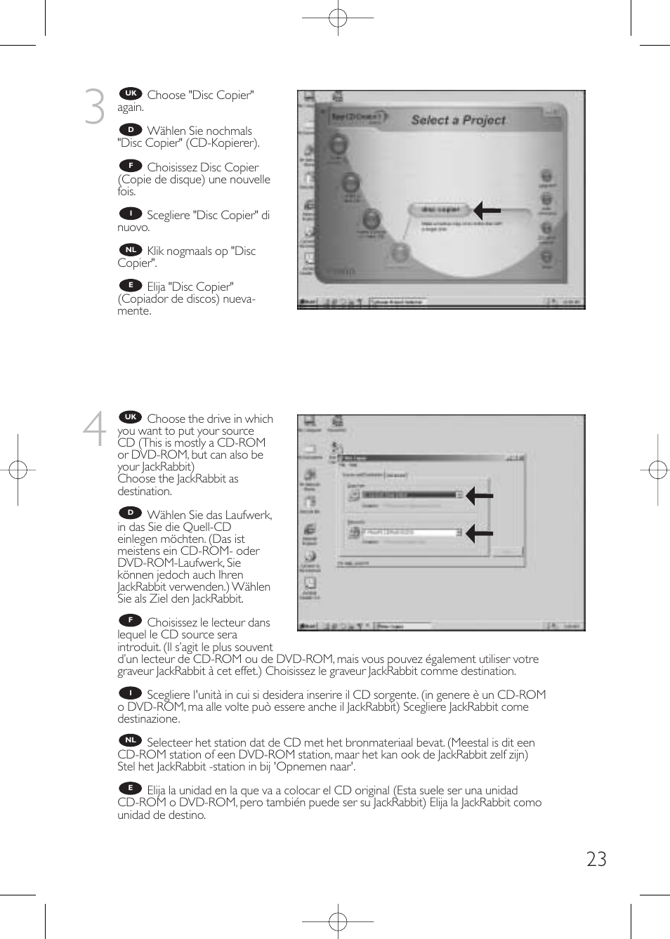 Philips JackRabbit JR32RWDV User Manual | Page 23 / 60