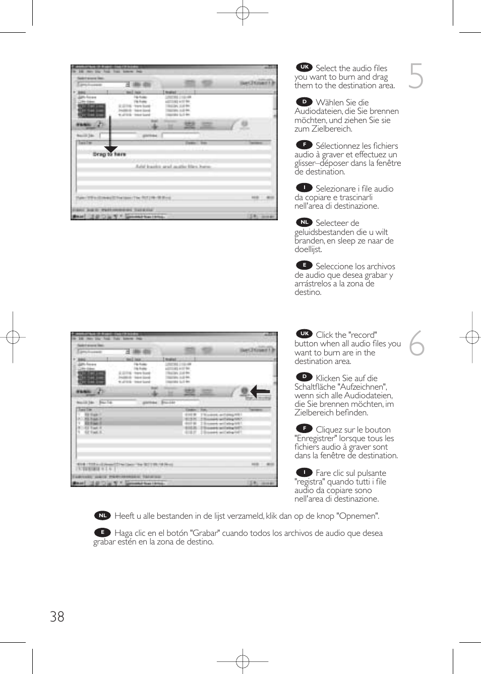 Philips JackRabbit JR32RWDV User Manual | Page 38 / 60