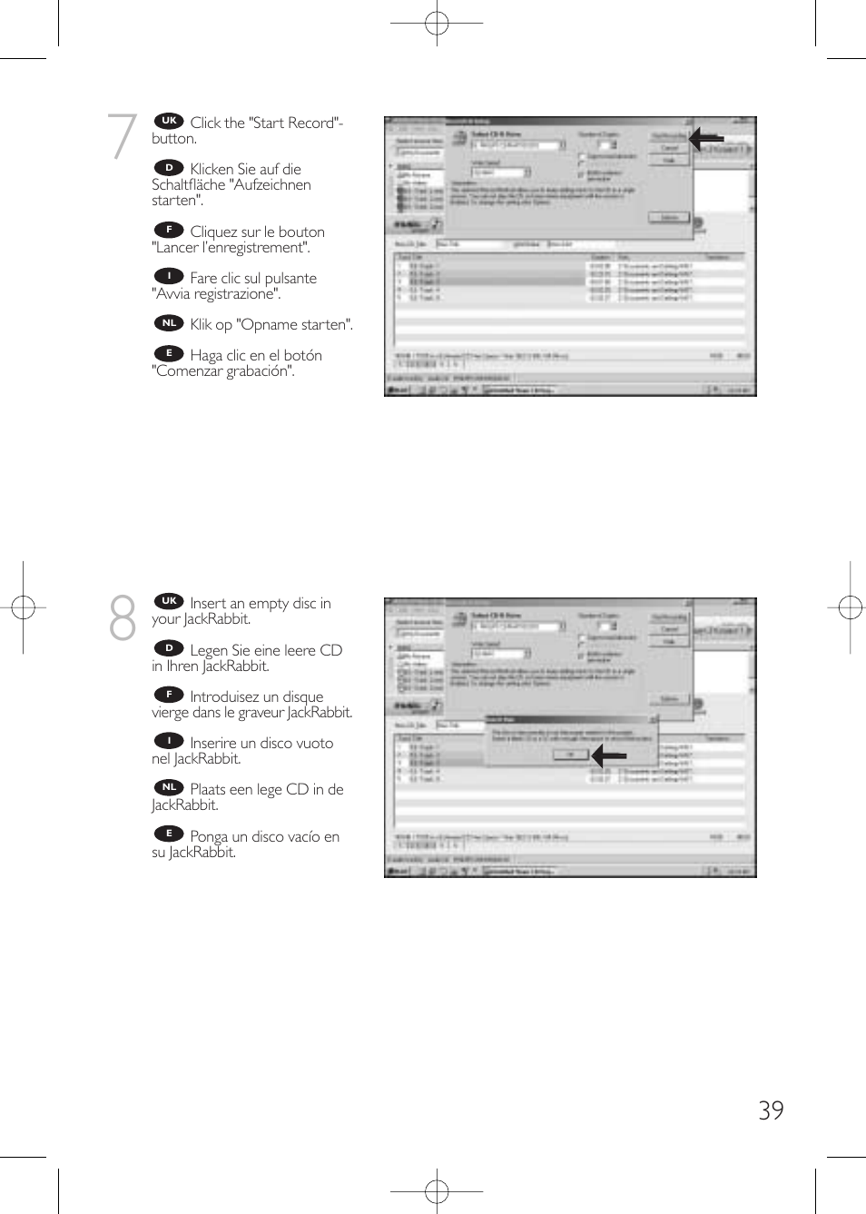 Philips JackRabbit JR32RWDV User Manual | Page 39 / 60