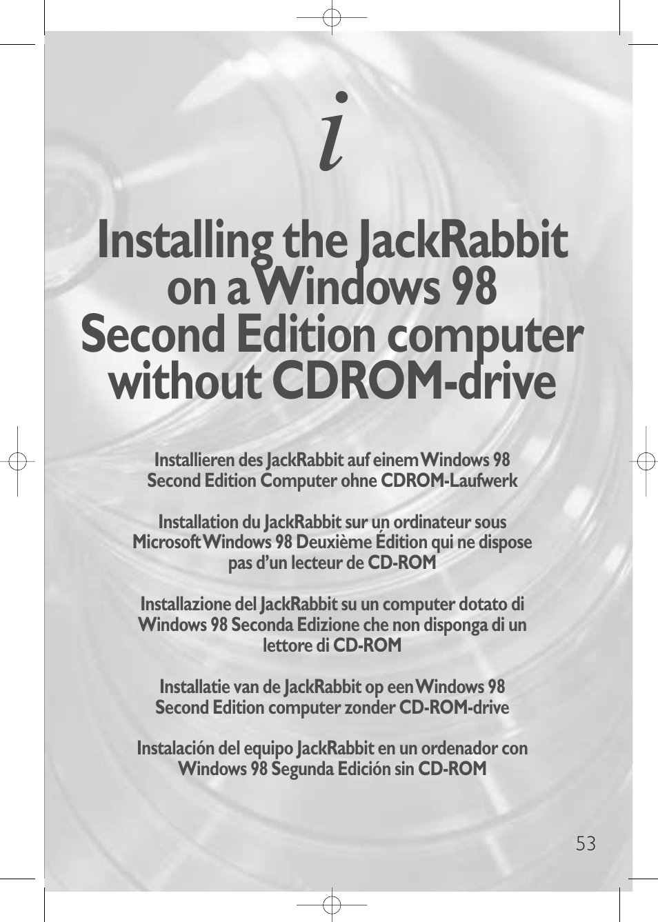 Philips JackRabbit JR32RWDV User Manual | Page 53 / 60