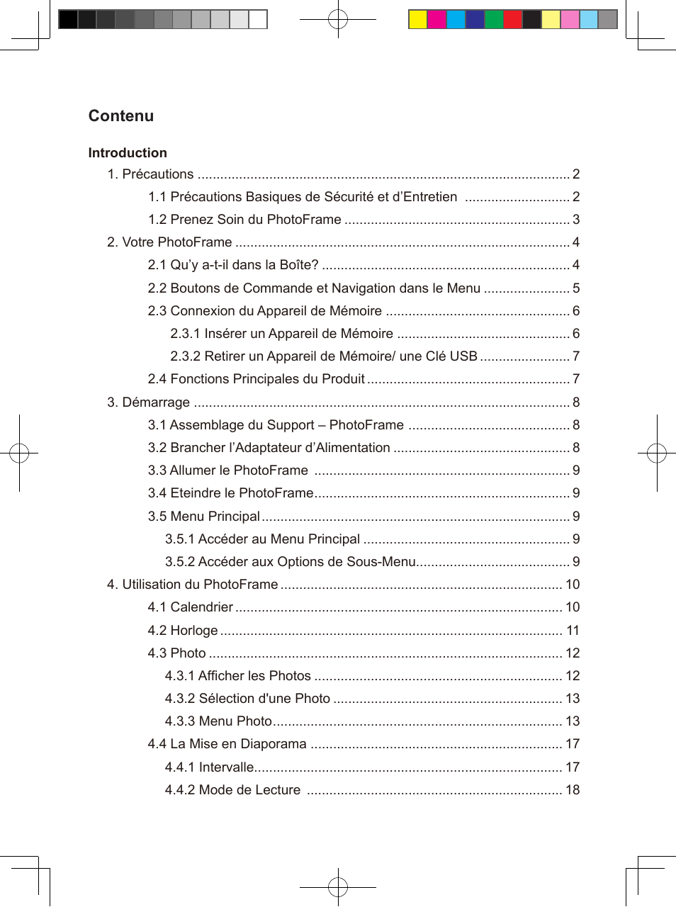 Philips SPF3407/G7 User Manual | Page 5 / 96