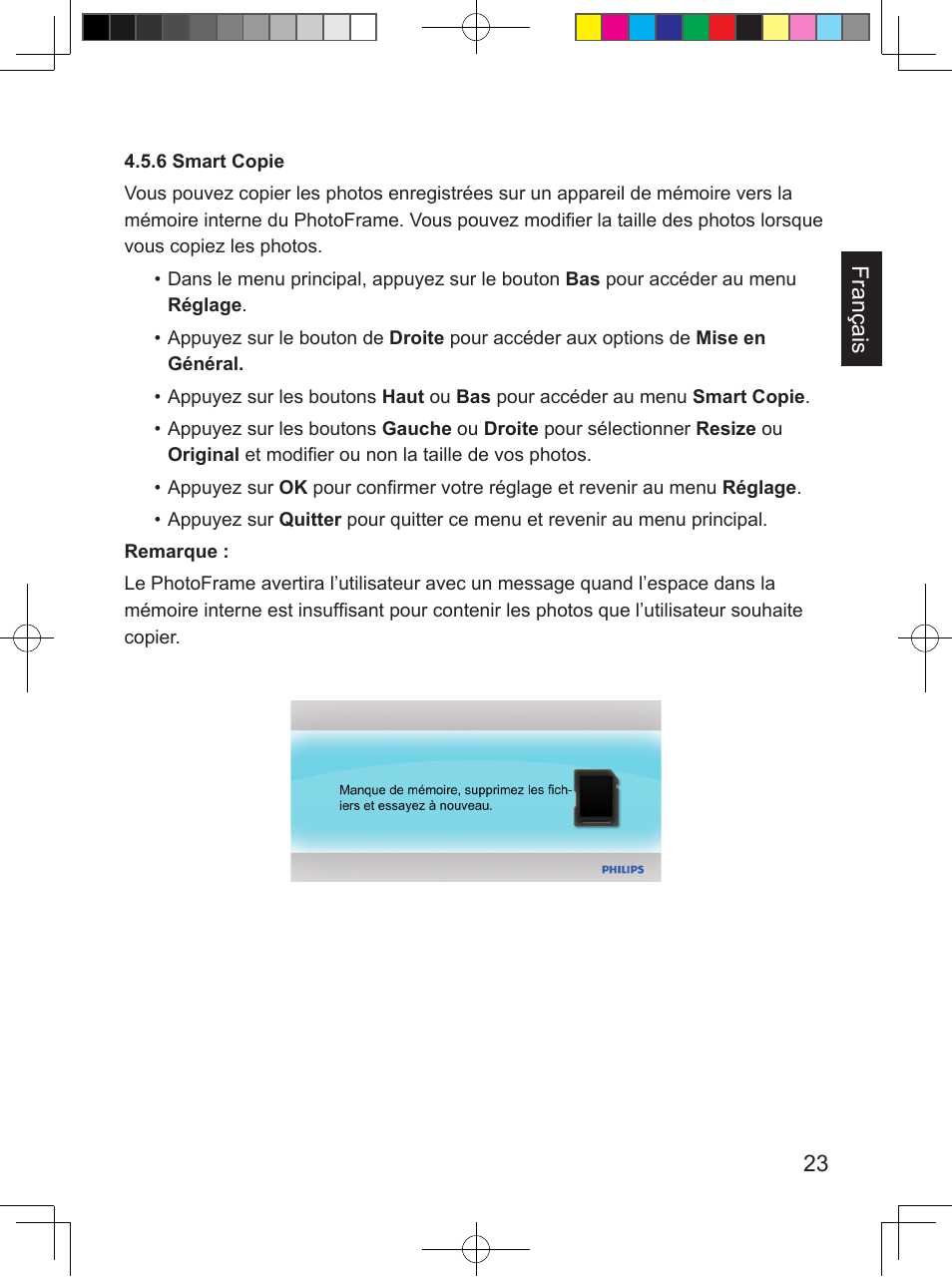 Philips SPF3407/G7 User Manual | Page 59 / 96