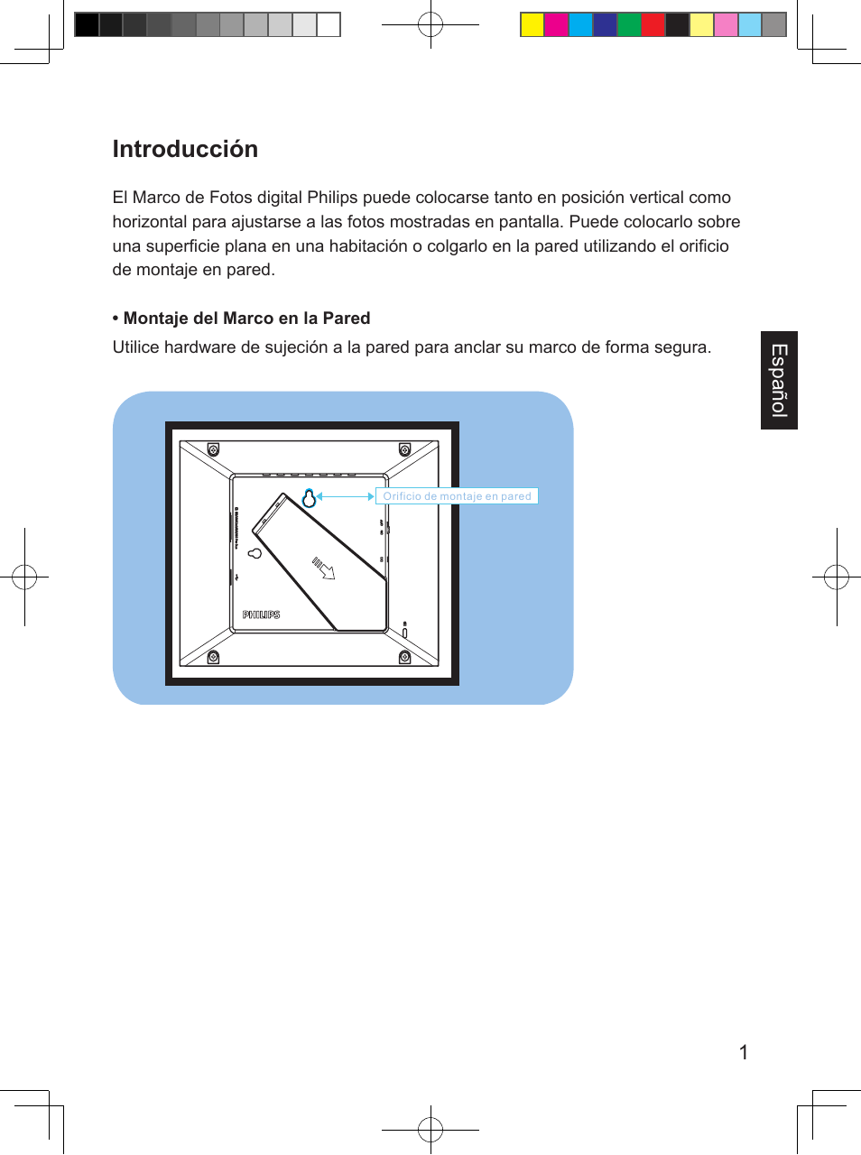 Introducción | Philips SPF3407/G7 User Manual | Page 65 / 96