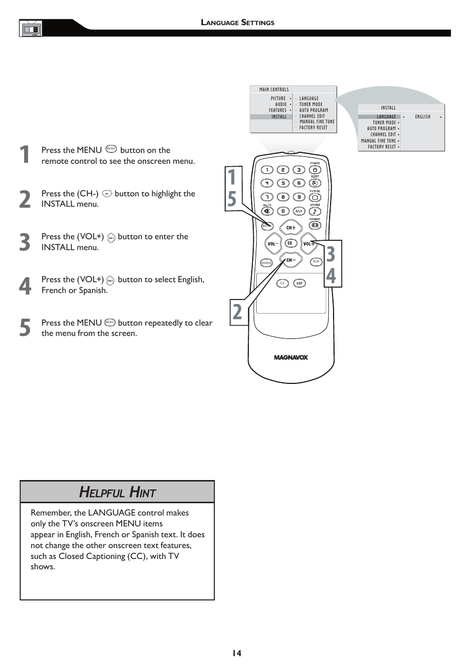 Elpful | Philips 15MF/20MF User Manual | Page 14 / 39