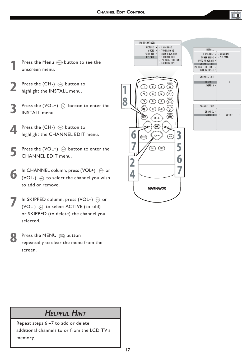 Philips 15MF/20MF User Manual | Page 17 / 39