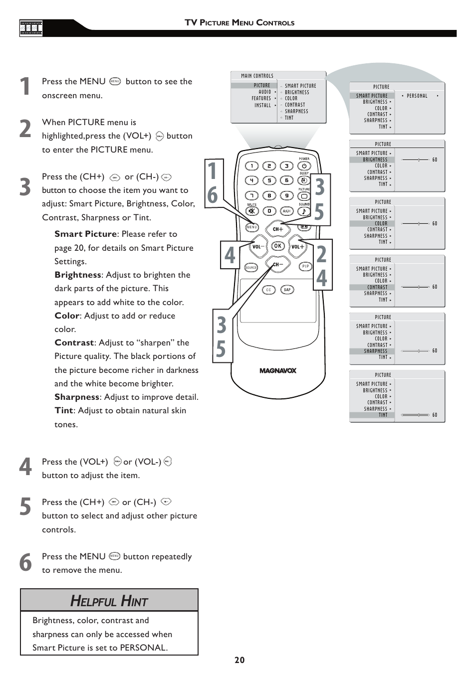 Elpful | Philips 15MF/20MF User Manual | Page 20 / 39