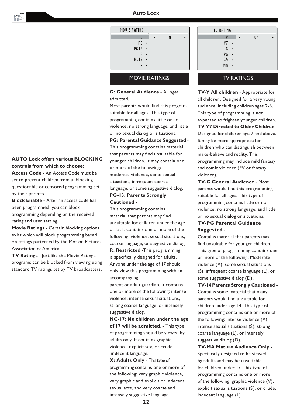 Philips 15MF/20MF User Manual | Page 22 / 39