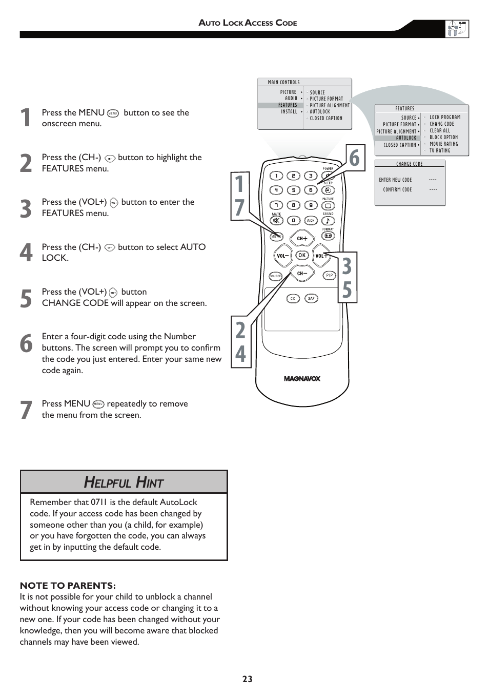 Philips 15MF/20MF User Manual | Page 23 / 39