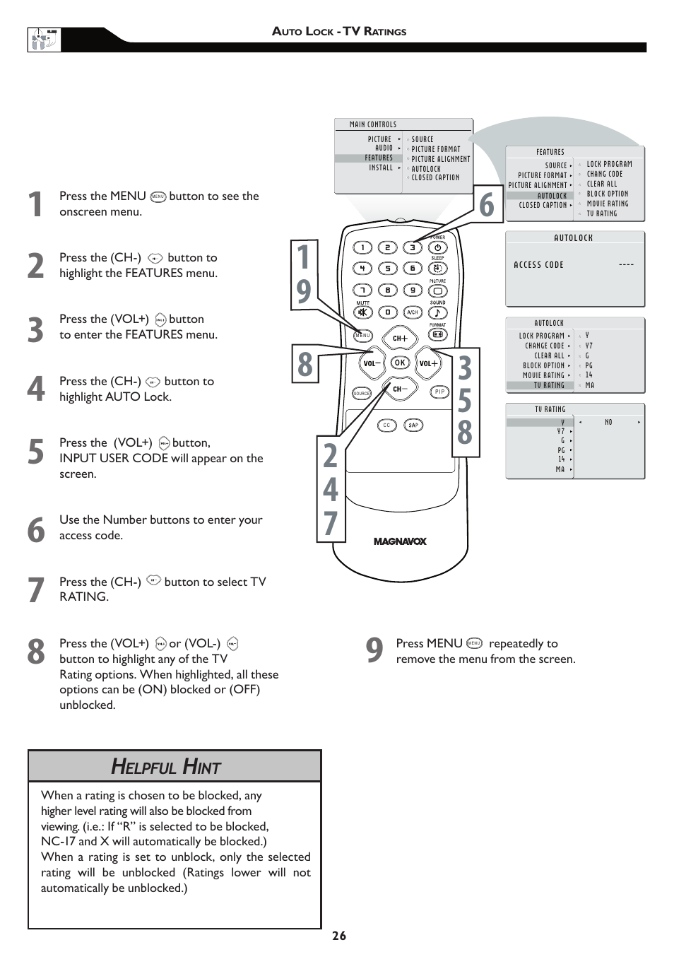 Philips 15MF/20MF User Manual | Page 26 / 39