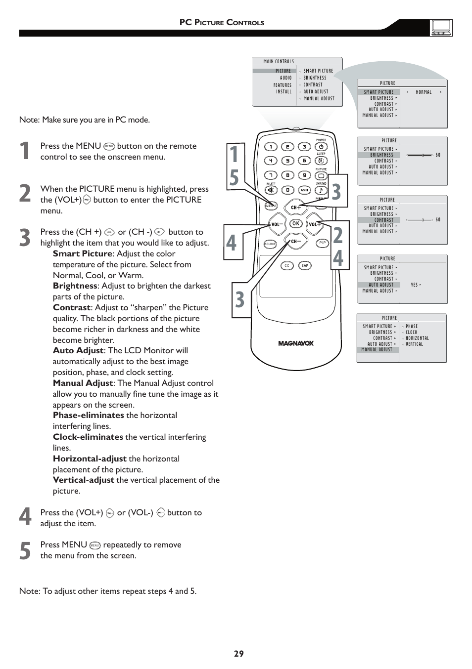 Philips 15MF/20MF User Manual | Page 29 / 39