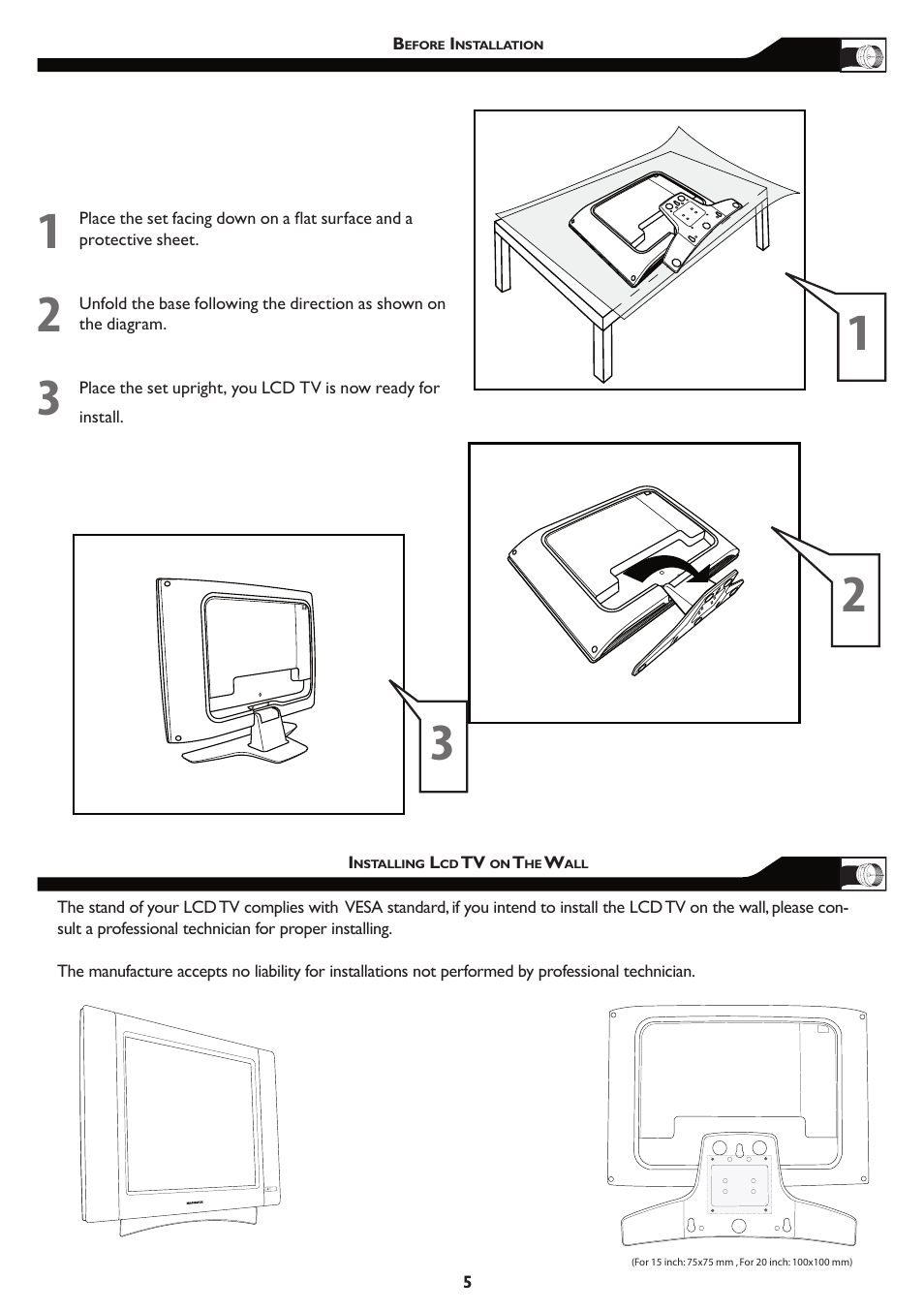 Philips 15MF/20MF User Manual | Page 5 / 39