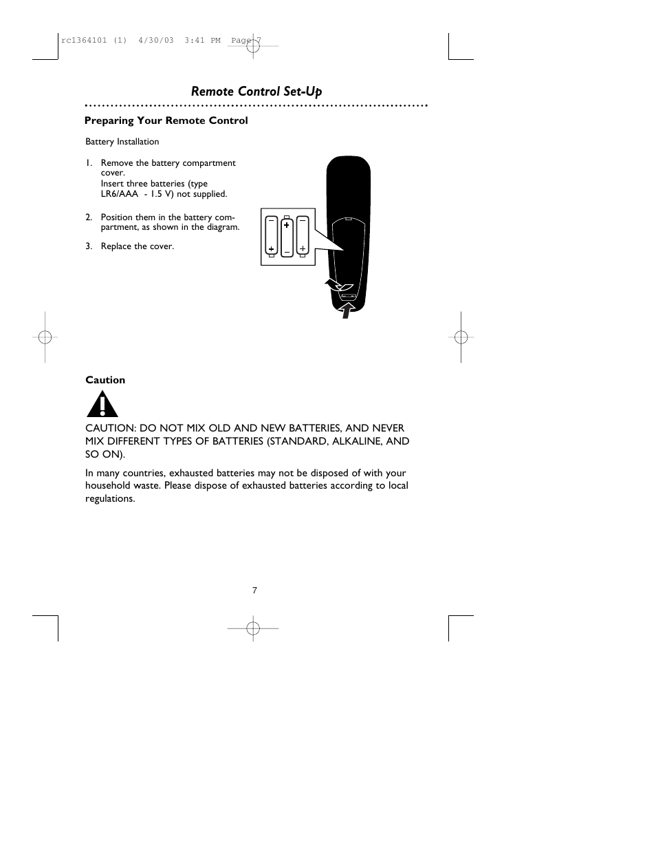 Philips RC136/17 User Manual | Page 7 / 16