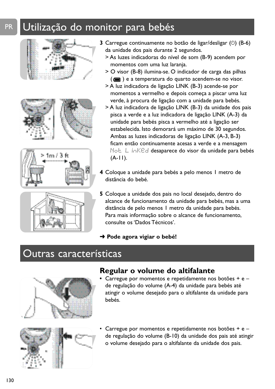 Regular o volume do altifalante | Philips SCD489 User Manual | Page 130 / 244