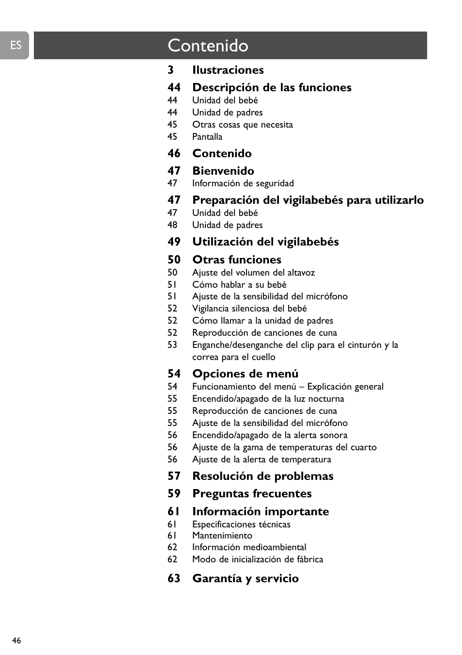 Philips SCD489 User Manual | Page 46 / 244