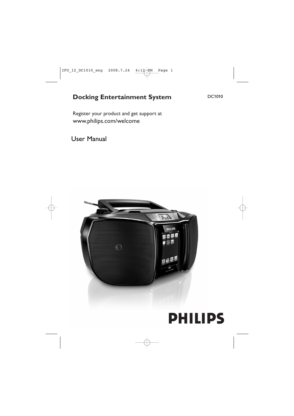 Philips DC1010 User Manual | 12 pages