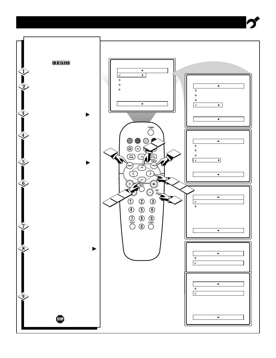 Tv c, Ow to, Dd or | Elete, Hannels | Philips VRX775VD User Manual | Page 13 / 37