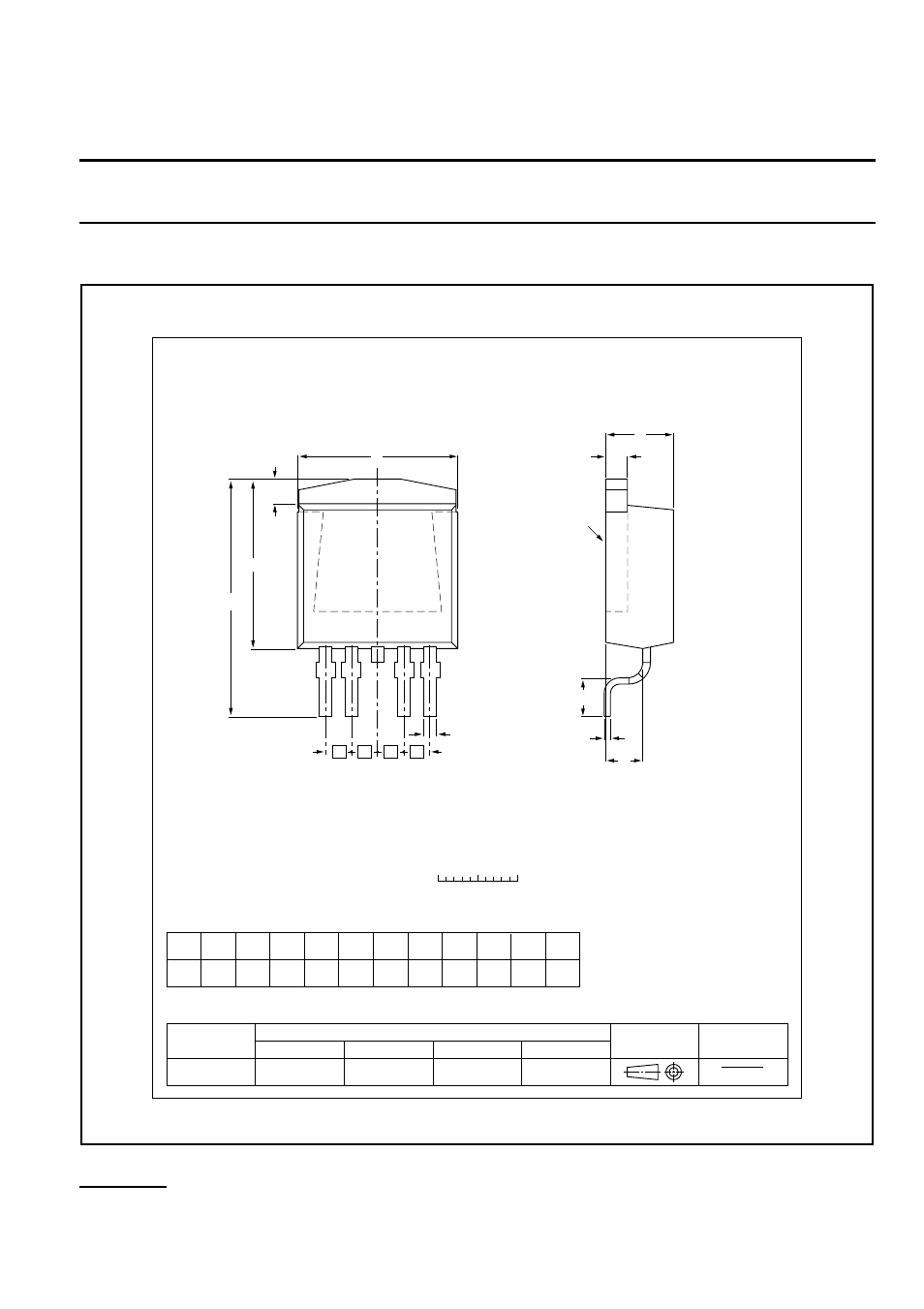 Mechanical data, Package, Sot426 | Philips semiconductors product specification, Centre pin connected to mounting base | Philips BUK215-50Y User Manual | Page 12 / 13