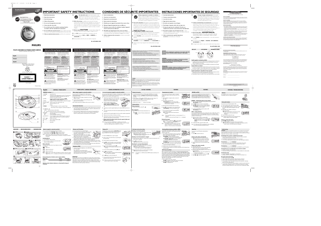 Pres et, Mac5097, Se e w hy ins i d e | Philips AUDIO AZT3202 User Manual | Page 2 / 8