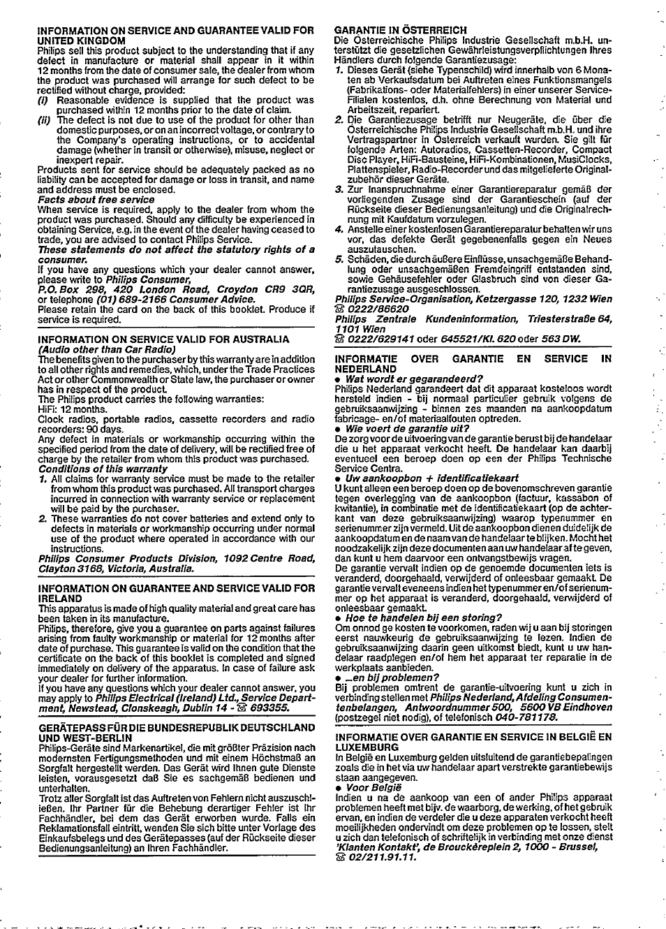 Philips D6668 User Manual | Page 6 / 7
