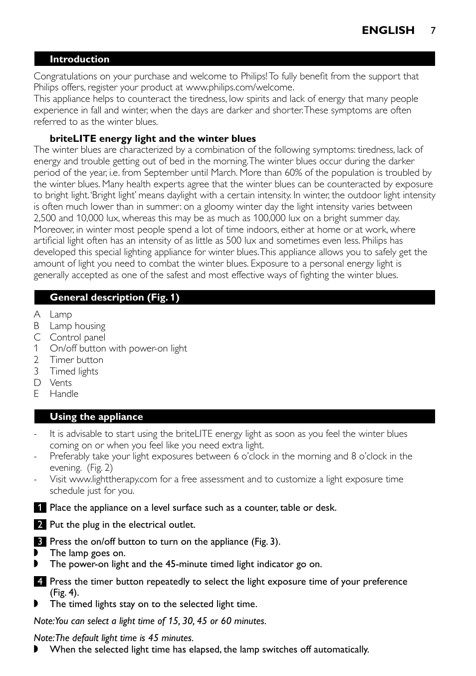 Philips HF3310/60 User Manual | Page 6 / 11