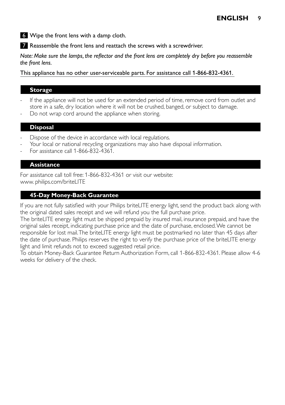 Philips HF3310/60 User Manual | Page 8 / 11