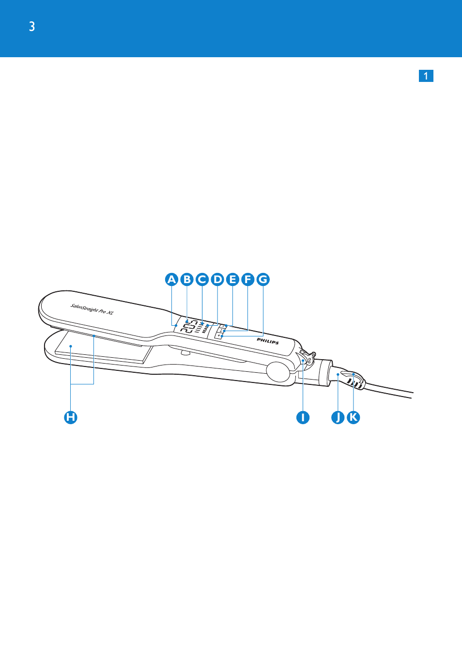 Philips SalonStraight Pro HP4667/00 User Manual | Page 3 / 124