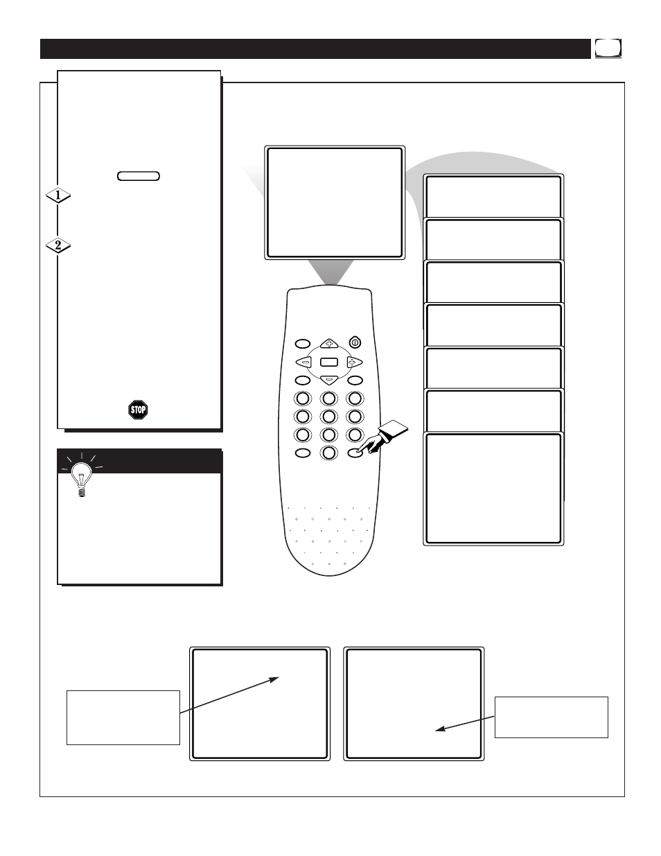 Sing the, Leep, Imer | Ontrol | Philips TR2503C1 User Manual | Page 17 / 32
