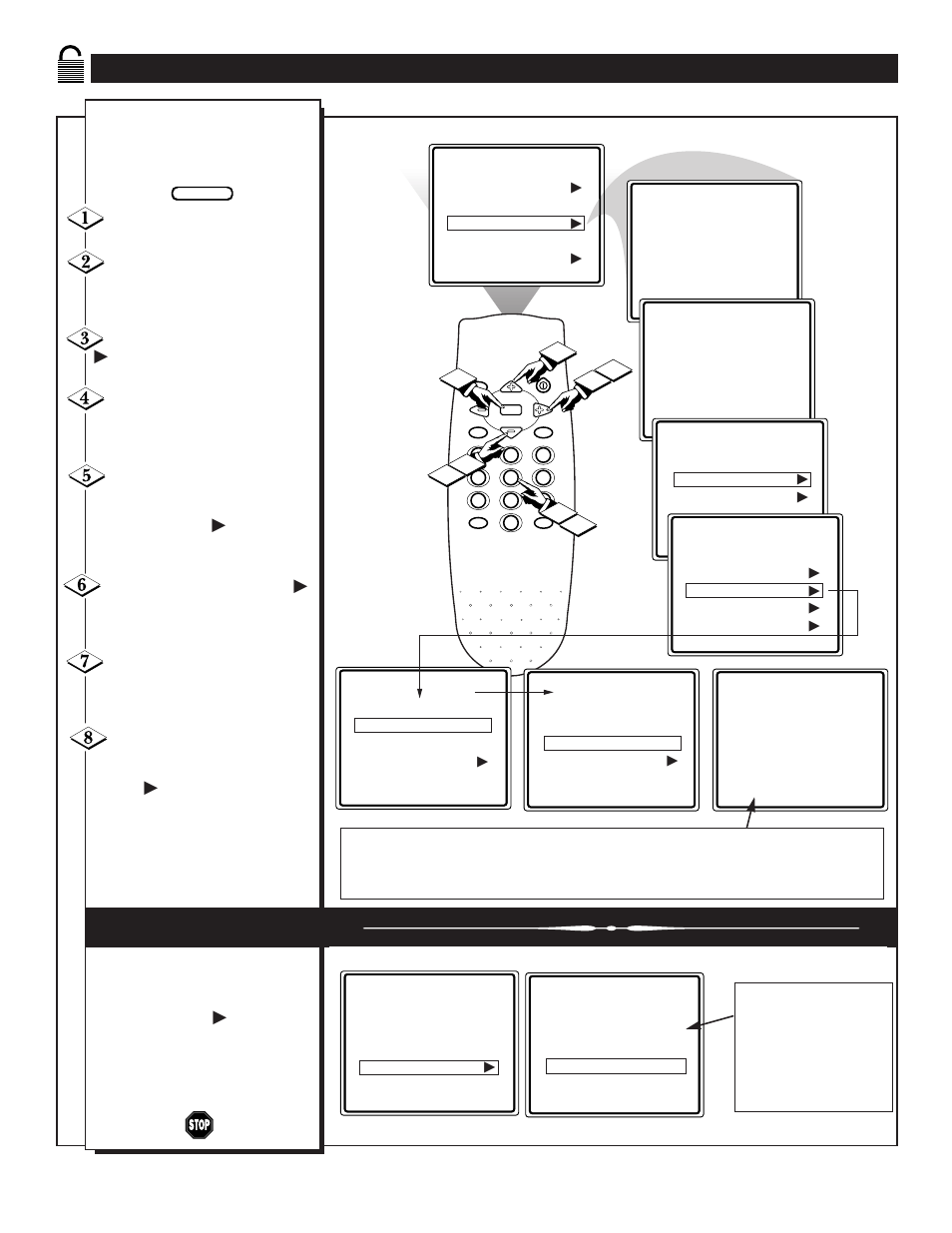 Nderstanding the, Mart, Ontrol | Lock, Hannel | Philips TR2503C1 User Manual | Page 22 / 32