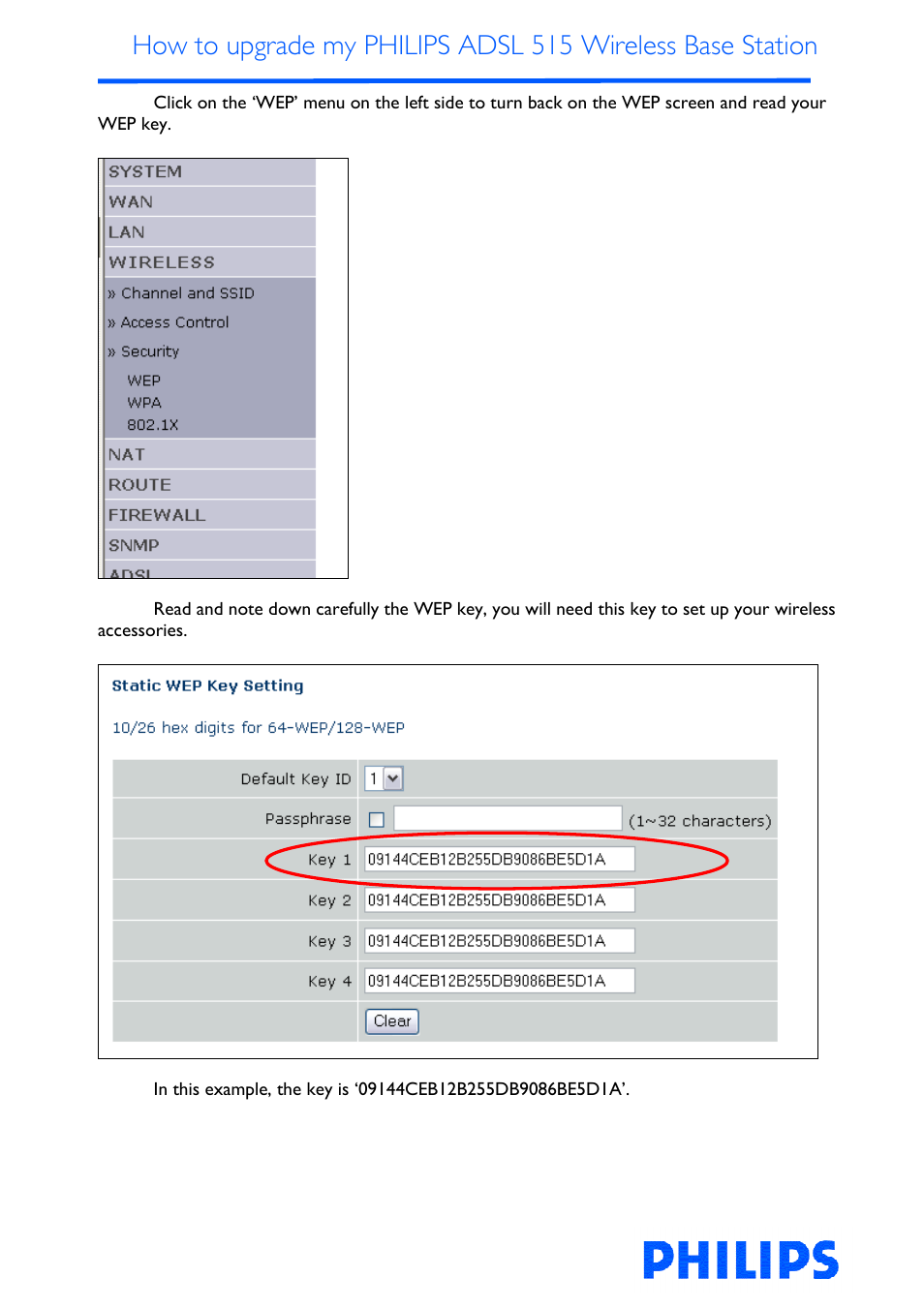 Philips ADSL 515 User Manual | Page 14 / 22
