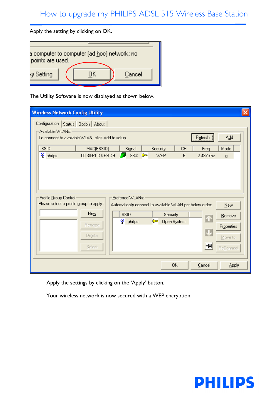 Philips ADSL 515 User Manual | Page 22 / 22