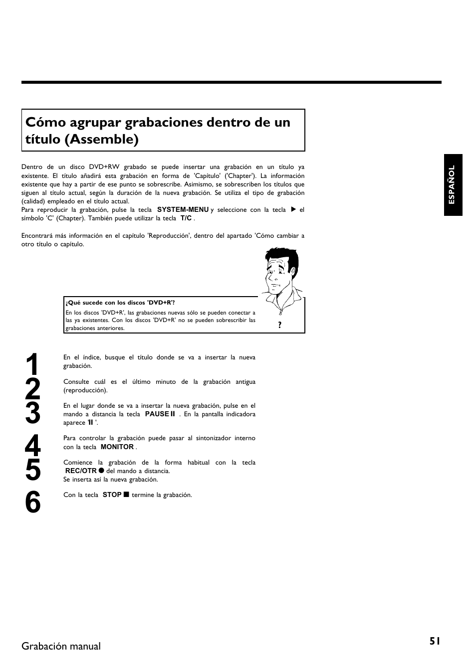 Philips DVDR 75 User Manual | Page 153 / 190