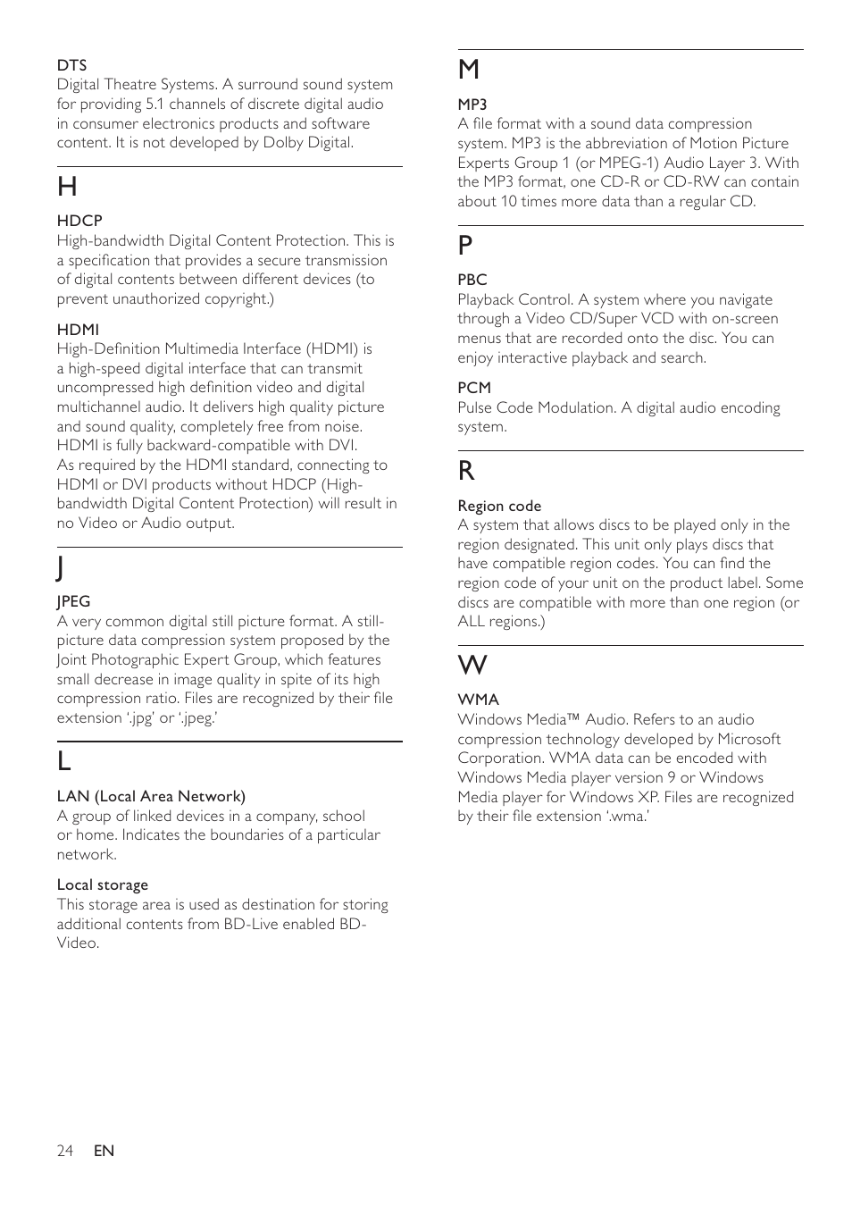 Philips BDP3008 User Manual | Page 23 / 30