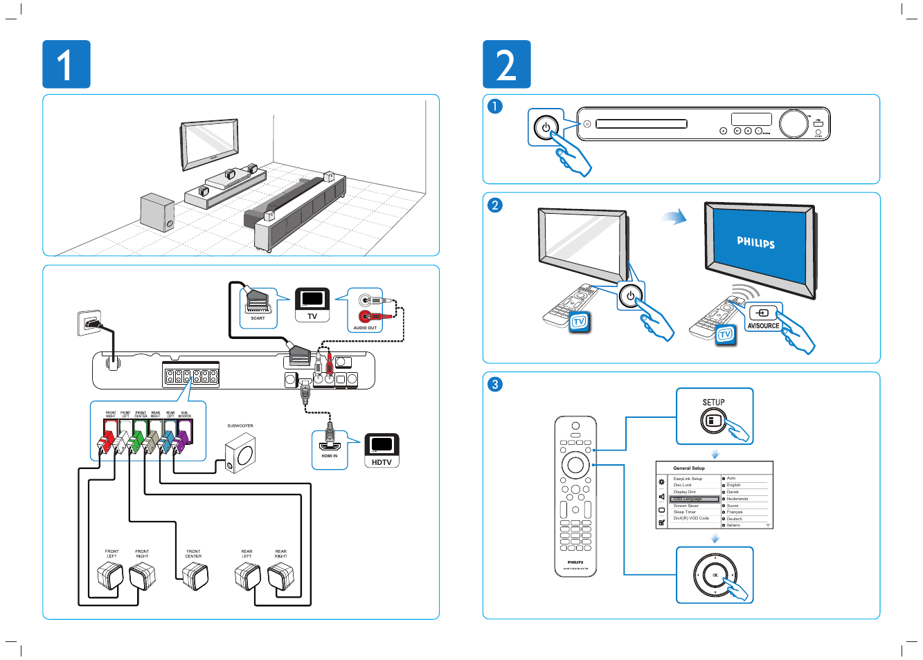 Philips HTS3269 User Manual | Page 2 / 2