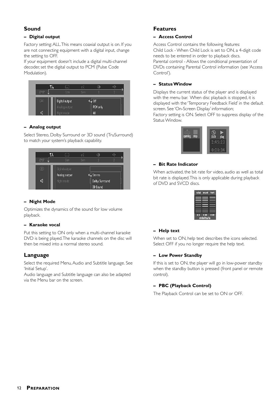 Philips DVD622/051 User Manual | Page 12 / 21