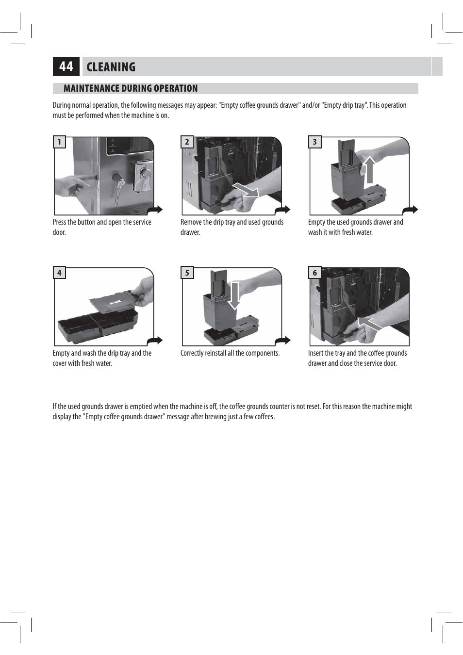 Cleaning | Philips HD8946 User Manual | Page 48 / 60