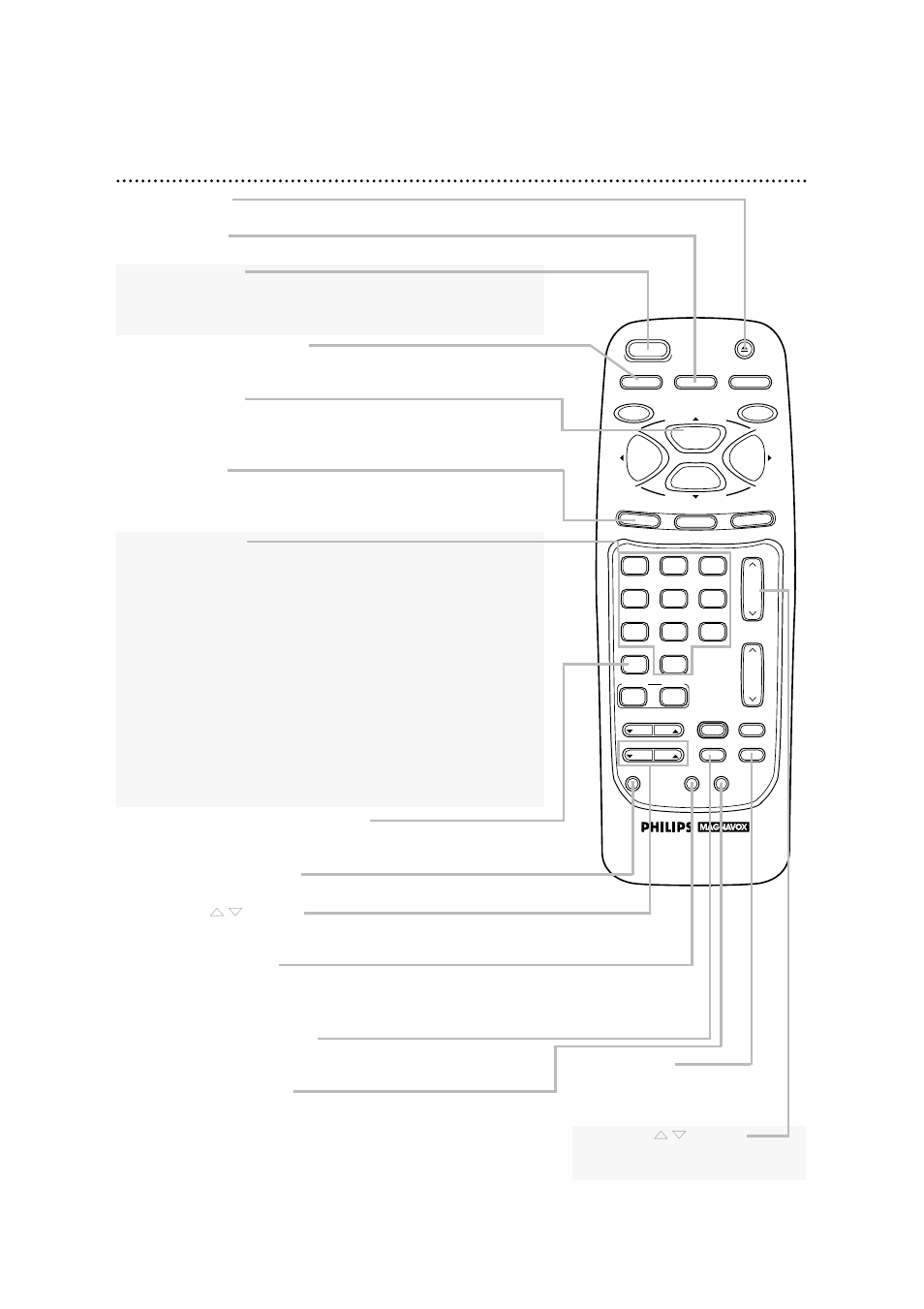 24 remote control buttons, Eject button press to eject the tape, Smart picture button | Philips CCA194AT User Manual | Page 24 / 68