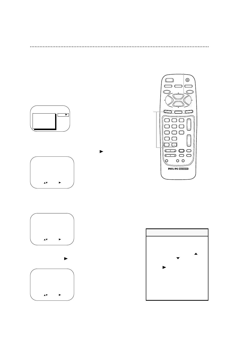 44 a-b repeat play, Helpful hints | Philips CCA194AT User Manual | Page 44 / 68