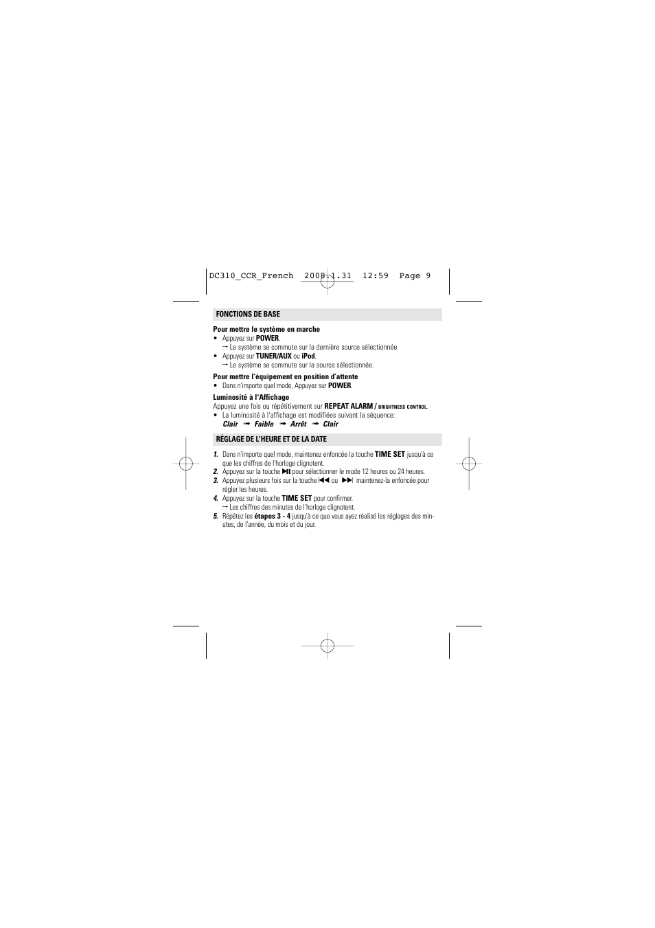 Philips DC 310/37 User Manual | Page 9 / 20