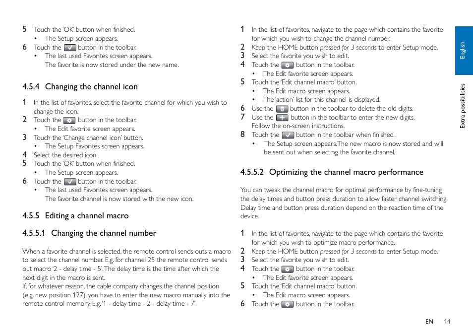 Philips SRT9320/27 User Manual | Page 14 / 26