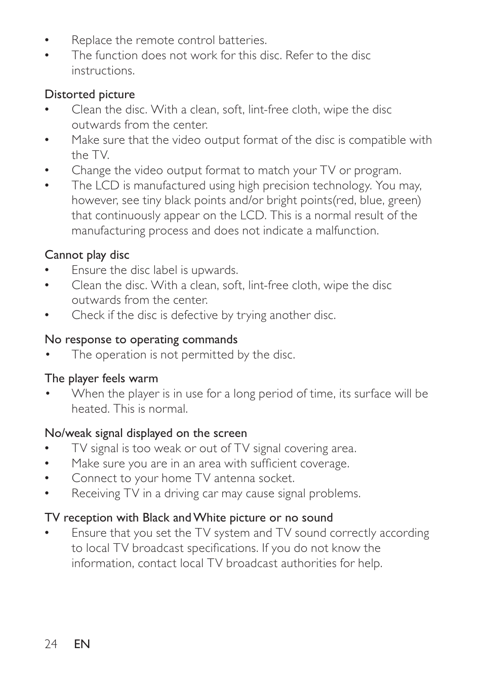 Philips PD9008 User Manual | Page 23 / 24